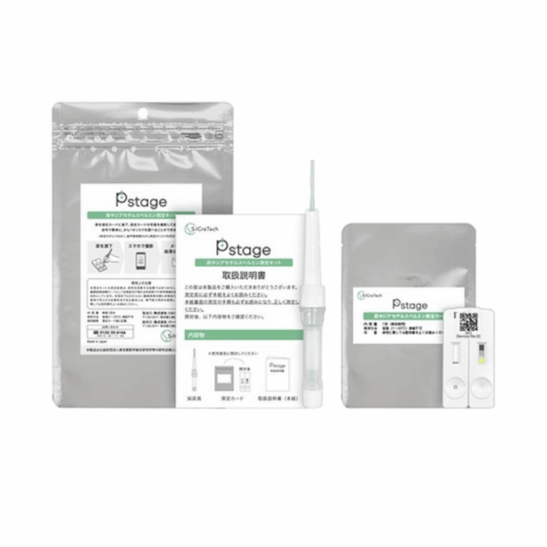 Pstage ⼀瞬であなたの未来を守る。 最先端のがんリスク測定キット